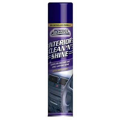 Image of Car Pride Interior Dashboard Clean &#039;N&#039; Shine Cockpit Spray Can, 300ml