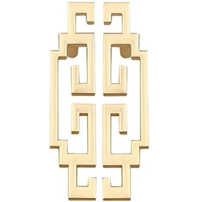 Image of Mgoodoo Vintage Retro Style Handle Kitchen Cabinet Door Handles Drawer Knobs Furniture Hardware (10Pcs, 128mm Gold)