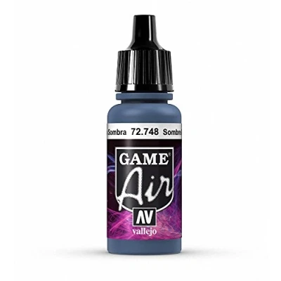 Image of Vallejo Game Air 17 ml Acrylic Paint Sombre Grey