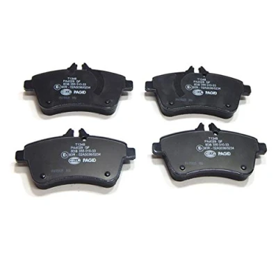 Image of 1694200120, 1694200820, 169420082028, 1694201220, 1694201920 Brake pad set HELLA 8DB 355 010 331 MERCEDES BENZ: A Class, B Class