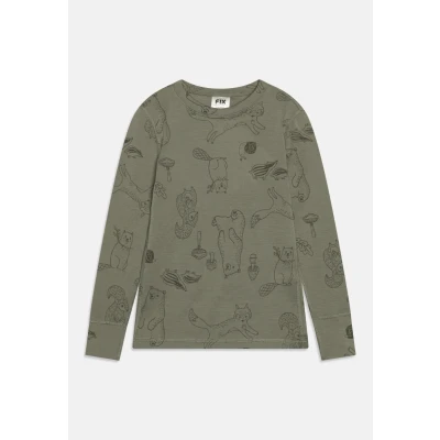 Image of Long sleeve top in merino wool