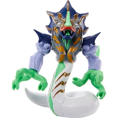 Image of Masters of the Universe and He Man Action Figure Deluxe King Hiss Posable Character with Savage Attack Move