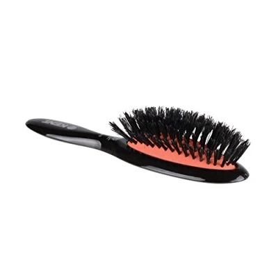 Image of Kent Brushes Classic Shine Soft Pure Bristle Hairbrush Ideal for Smoothing Fine Hair Thin to Medium Brush