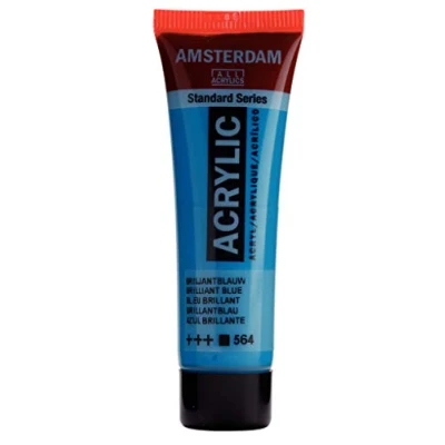 Image of AMSTERDAM Standard Series Colours Acrílicos Tubo 20 ml Brilliant Azul 564 (17045640)
