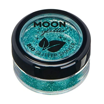 Image of Biodegradable Eco Glitter Shakers by Moon Turquoise Cosmetic Bio Festival Makeup for Face, Body, Nails, Hair, Lips 5g