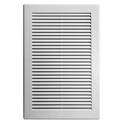 Image of White Air Vent Grille 7.5&#039;&#039; x 10&#039;&#039; Fly Screen/Anti Insect Mesh 180mm 250mm