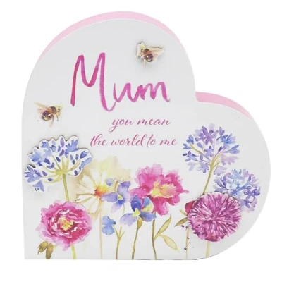Image of Lesser &amp; Pavey Mum Plaque Gifts Lovely Meaningful Mothers Day Gift For or Birthday Standing