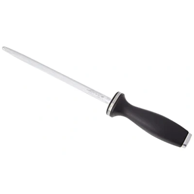 Image of ZWILLING Steels &amp; Sharpeners Sharpening steel (synthetic handle, black) 23cm