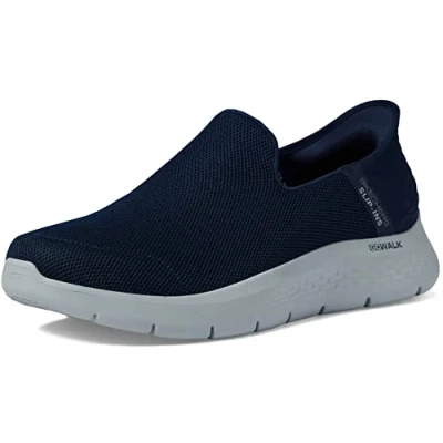 Image of Skechers Mens Men&#039;s Summits Louvin Loafer, Navy, 8.5 Wide US