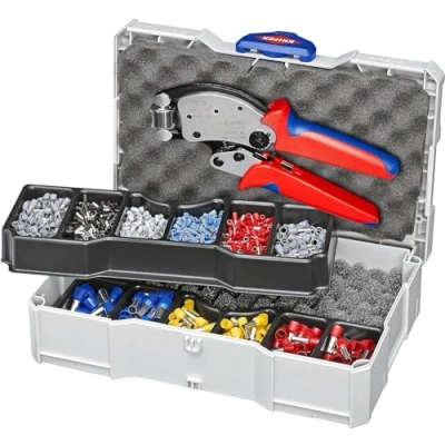 Image of Knipex Crimp Assortment for wire ferrules with plastic collars 97 90 13