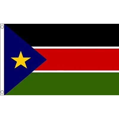 Image of Sudan South Flag 5ft x 3ft