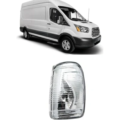 Image of HugeAuto Wing Mirror Indicator Lamp Lens Cover Compatible with Transit MK8 2014 Onwards Passenger Right Side(MPN:1847387,1847389)