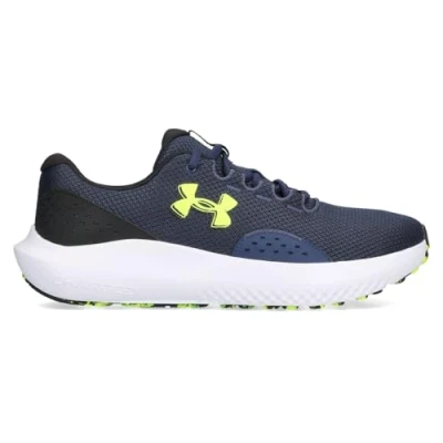 Image of Under Armour Surge 4 Running Shoes Mens Washed Navy 7