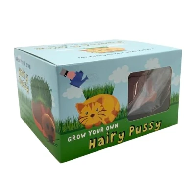 Image of Diabolical Gifts Grow Your Own Hairy Pussy, Brown, 13x11x7.5cm