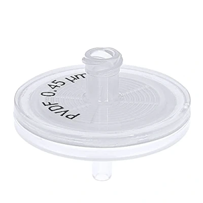 Image of GVS Filter Technology, Syringe Filter, ABLUO, 25mm, PVDF Membrane, 0.45µm, PP Housing, 10/pk