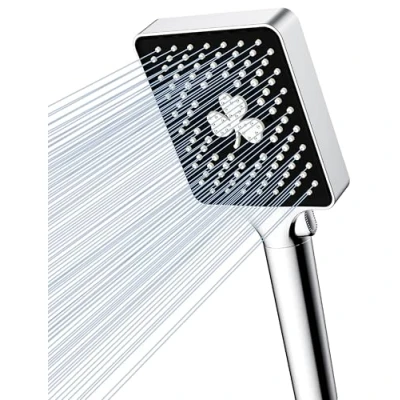 Image of Magichome Shower Head High Pressure, Power with 6 Modes, Universal Handheld for Low Water Pressure