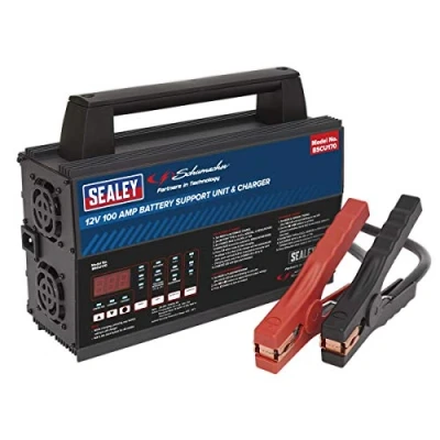 Image of Sealey Schumacher® Battery Support Unit &amp; Charger 12V 100A
