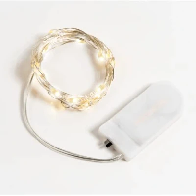 Image of LAC Fairy Lights Battery Operated 6,56ft with 20 Mini Led Christmas String Indoor (Batteries Included)