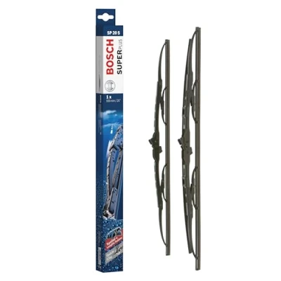 Image of Bosch Wiper Blade Super Plus Spoiler SP20/20S, Length: 500mm/500mm − Set of Front Blades