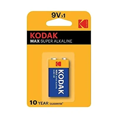 Image of Kodak Max Alkaline Battery 6LR61 9 V BL1