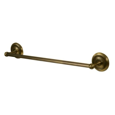 Image of Bisk 00409 Deco Towel Bar in Antique Brass, 61 x 66 8 7.5 cm