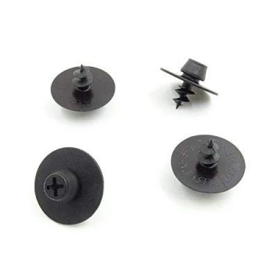 Image of Skoda FOR VW AUDI SEAT FLOOR MAT CARPET FIXING CLIP SCREW IN BRACKET BLACK