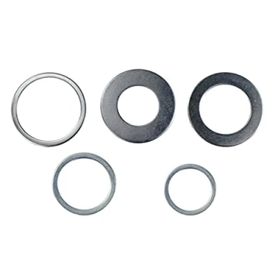 Image of Riiichflowshop Circular Saw Reduction Rings High Speed Stainless Steel Cutting Disc Conversion Ring Woodworking Tools 5 Pcs