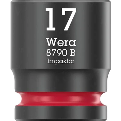 Image of Wera 8790 B Impaktor 17,0, Socket with 3/8&quot; Drive 05005508001