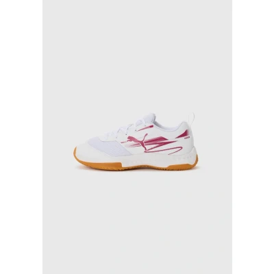 Image of Puma Varion II Unisex Handball shoes for kids, Size: 1, White/berry