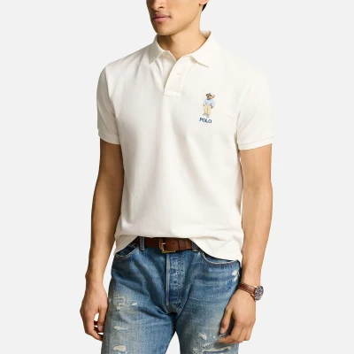 Image of Polo Ralph Lauren Estate RIB Quarter ZIP Pullover Jumper, Men&#039;s, Size: XL, Faded mint