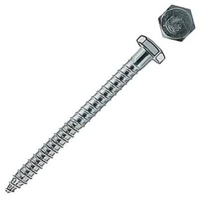 Image of Fischer 080404 7 x 65 mm 6 Edge Safety Screw Zinc (200 Piece)