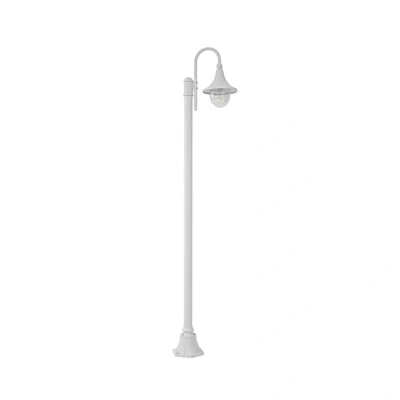 Image of Lindby outdoor light Daphne, 220 cm, white, metal, E27