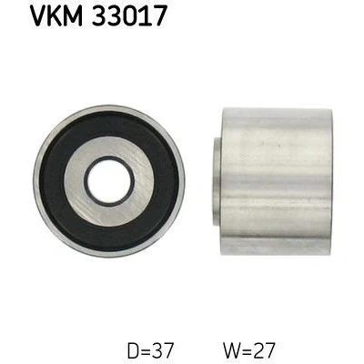 Image of 575146, 575159, 575162, 575163, 575167 Idler Pulley SKF VKM 33017 PEUGEOT: 306 Hatchback, 206 CITROËN: Berlingo / First I