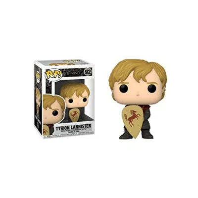 Image of Funko POP! TV: GOT Tyrion Lannister With Shield Game Of Thrones Collectable Vinyl Figure Gift Idea Official Merchandise Toys for Kids &amp; Adults TV Fans Model Collectors