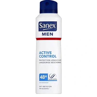 Image of &#039;3 x Sanex Deodorant Men Dermo Active Control for Normal Skin 200Ml