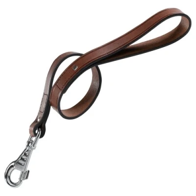 Image of Ferplast VIP Gm20/60 Dog Lead, 20 mm/ 60 cm, Brown