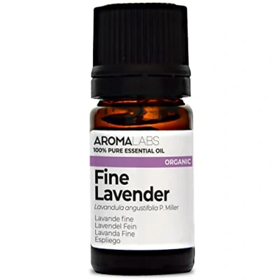 Image of BIO FINE Lavender Essential Oil 5mL 100% Pure, Natural, Chemotyped and AB Certified AROMA LABS (French Brand)
