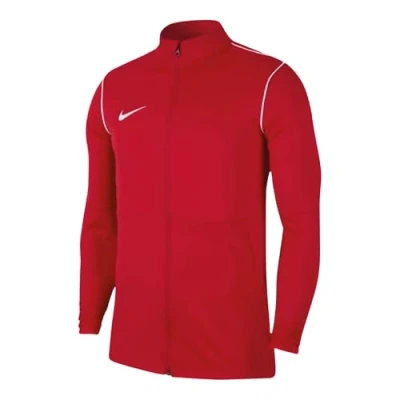 Image of Nike FJ3022 657 M NK DF PARK20 TRK JKT K R Jacket Men&#039;s UNIVERSITY RED/WHITE/WHITE Size L