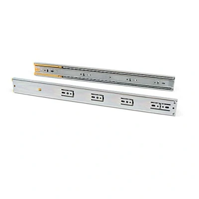 Image of Emuca Side Guías para Cajones Con Rodamiento de Bolas 45 mm x 650 Pack of 1 Juego Extracción Total Suave Wax