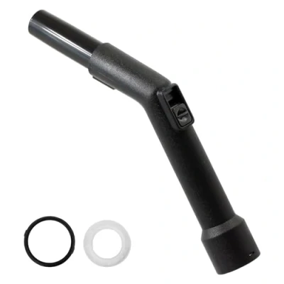 Image of SPARES2GO Curved End Suction Hose Handle Compatible with Wessex 18L 20L 15892 34501 Vacuum Cleaner