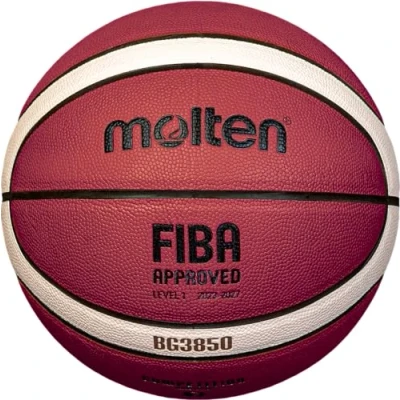 Image of Molten Basketball B7G3850 TOP Training Ball, Synthetic Leather, 12 Squares, Size 7
