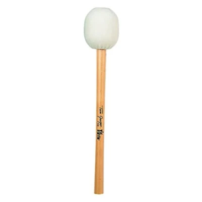Image of Vic FIrth Symphonic Collection Signature Series Bass Drum Beaters Tom Gauger TG06 Fortissimo