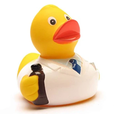 Image of Rubber Duck Pharmacist Bathduck Duckshop L: 8 cm