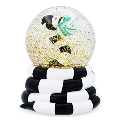 Image of Beetlejuice Sandworm 4 Inch Collectible Snow Globe