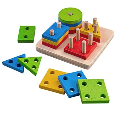 Image of Bigjigs Toys First Four Shape Sorter