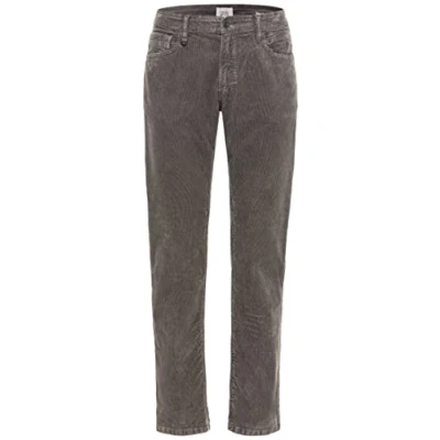 Image of camel active Men&#039;s Regular fit Houston Trousers with Structure Jeans, Gray, 31 W/30 L