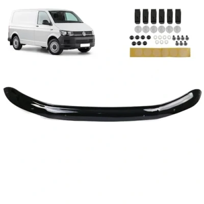 Image of ROBUST Bonnet Wind Stone Deflector Protector For Volkswagen T5 Transporter 2010 2015