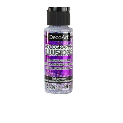 Image of Deco Art Holographic Illusion, Lush Lavender, One Size