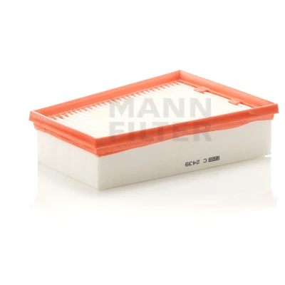 Image of 165463884R, 8200820860, 8200885185 Air Filter MANN C 2439 58mm 193mm 247mm Insert RENAULT: MEGANE 3, GRAND SCENIC 3 Coupe