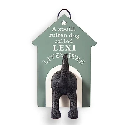 Image of Personalised Dog Lead Hook (Lexi)